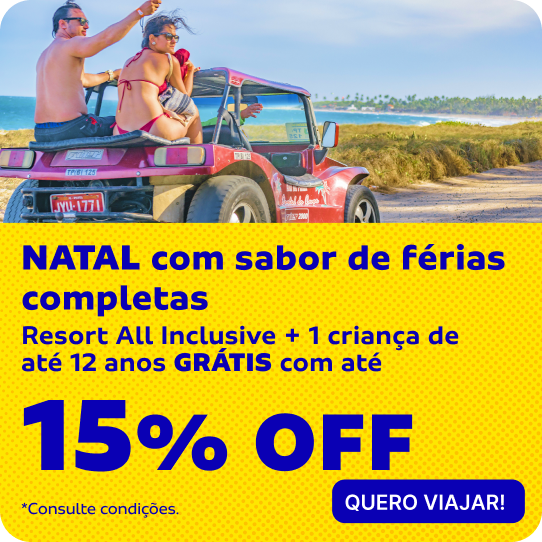 Natal com sabor de férias completas