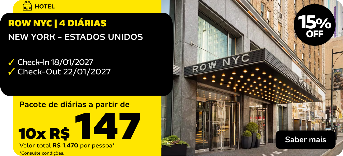ROW NYC | 4 DIÁRIAS