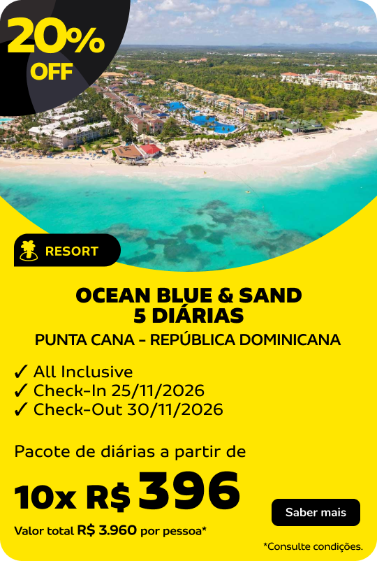 OCEAN BLUE & SAND | 5 DIÁRIAS