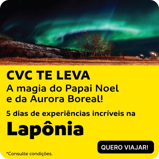CVC TE LEVA  a magia do Papai Noel e da Aurora Boreal!