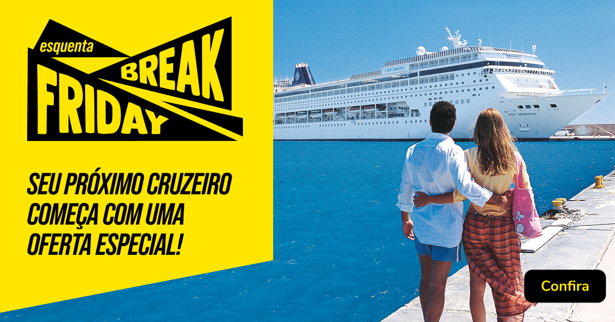 Seu próximo cruzeiro começa com uma oferta especial!
