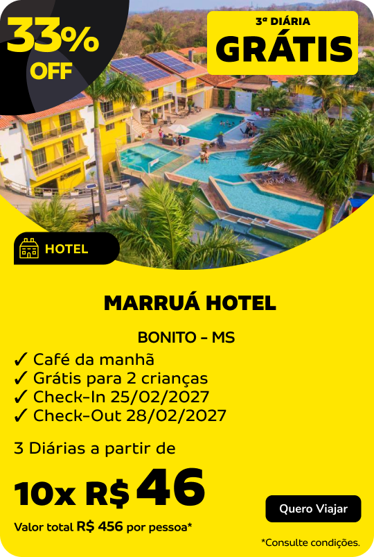  MARRUÁ HOTEL em BONITO - MS