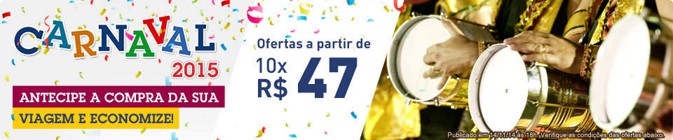 Carnaval Ofertas CVC 2014