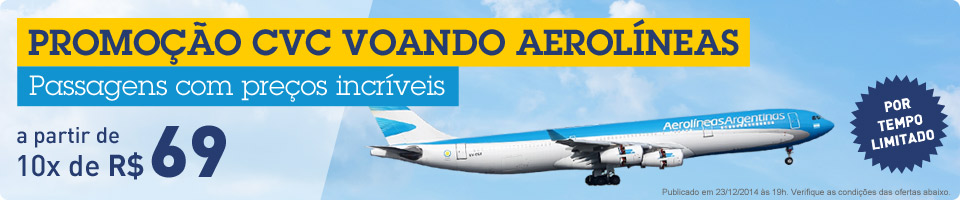 Promoção Aerolineas